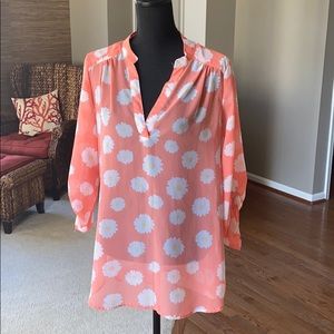 🌸 2 for $20 Floral Coral Top